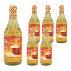 萬家香 糯米醋 100%純天然釀造 無添加防腐劑, 595ml, 6瓶