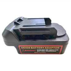 DEVON 大有 轉換座美沃奇電池轉大有機身 247415 9.5 x 7.5 x 5.5cm 92g, 1個