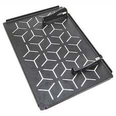 GOOUT SPRINGHILL 春山 幻影IGT桌配件 一單元鋁板, 長36 x 寬25cm, 36cm, 黑