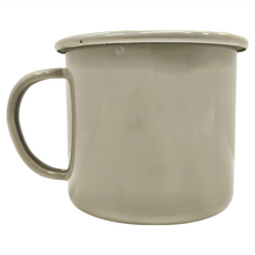 DULTON 琺瑯馬克杯, 米白色, 1個