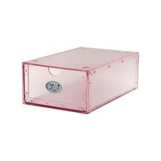 JUSKU 佳斯捷 生活 King 海盜藏寶盒 抽屜盒 收藏盒, 粉色, 1層