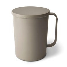 Biwooms 廚餘桶 2L 淺灰色 帶蓋, 16.2 x 17.3cm, 1個