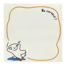 CARD LOVER 信的戀人 煩惱的小狗便簽本, 小小意外, 2本, 100張