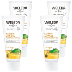 WELEDA 薇蕾德 天然金盞花兒童潔牙膠, 50ml, 4條
