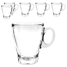 Ocean Glass 可啡 新美式咖啡杯 355ml, 透明, 6個