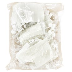 電線固定夾 ABS材質 3M雙面膠, 白色, 1組