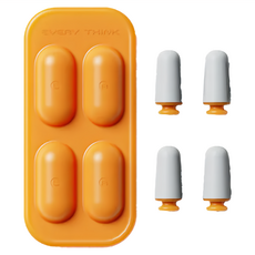 EVERY THINK 降噪耳塞 R1 標準款 Set 立體降噪耳塞 2入/組, 1組, 4個