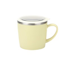 Dailylike Bonbon 兒童不鏽鋼馬克杯 附杯蓋, 酪梨綠, 250毫升, 1個