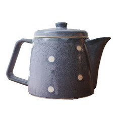 美濃燒 everyday 茶壺 陶瓷茶壺, 彩點紋, 510ml, 1個