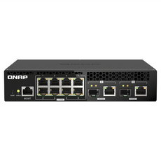 QNAP 威聯通 L2 Web 管理型交換器, 1個, QSW-M2108R-2C
