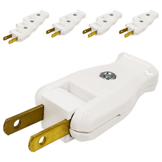 CENTENARY 成電牌 15A 高耐熱防火可轉向插頭 扁線用, 48mm, CT-0009, 10個