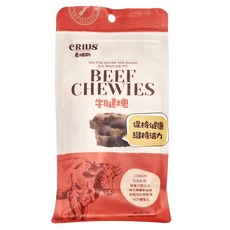 CRIUS 克瑞斯 天然紐西蘭點心 牛腱塊, 牛肉潔牙零食, 90g, 1包