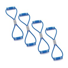 y773八字拉力繩, 4件, 藍色