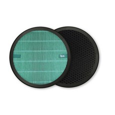 怡悅 hepa 抗病毒 濾網 活性碳組 台灣製 適用於LG大漢堡 ps-v329cg/cs as401vev 大蝸牛, 1個