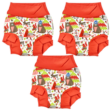 Splash About 3D加強版 游泳尿布褲, XL, 3件