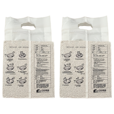 Beast Paradise 毛怪樂園 金三萬花生米破碎砂，2kg 低粉塵 貓砂, 2包, 原味