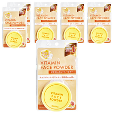 picomonte 維他命蜜粉，含維生素與蠶絲，控油定妝，防止肌膚乾燥, NB9512, 6盒