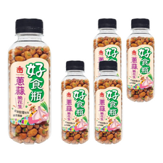 義美 好食瓶 蔥蒜脆花生, 230g, 5瓶