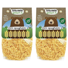little pasta 小帕斯達 QQ迷你義大利麵, 100%杜蘭小麥粉製成, 無額外添加鹽和糖, BRC全球認證安全食品, 250g, 2包