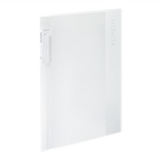 KOKUYO 國譽 NOViTA 收納資料夾 20頁，靈活調整文件厚度，大容量設計，保持文件平整, 白色, 1本