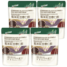 健康時代 紫米紅豆薏仁飲 有糖, 30g, 10包, 4袋