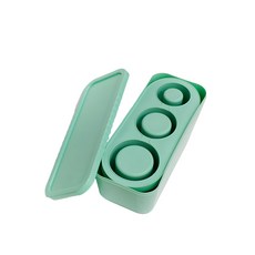 Chill Outdoor 長方形矽膠製冰盒, 顏色隨機, 1個