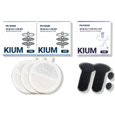 페키움 전용 필터 2박스(6개입)+여과스펀지1박스(2개입) 세트, 전용 필터 2박스+여과스펀지 1박스, 1개