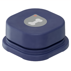 MewooFun 喵乎汪也 寵物萌爪互動錄音按鈕 - 8.5*8.5*4.1cm, 105g, ABS材質, 深藍色, 1個