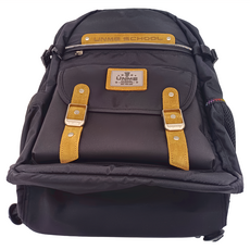 UnMe MAX風尚休閒後背書包 UN2001-51 尼龍100%, 45 x 27 x 18cm, 黑色