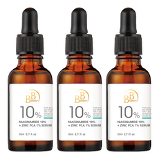 BB AMINO 科研 10%煙醯胺 + 1%鋅調理精華, 30ml, 3瓶