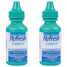 abbvie 艾伯維 隱形眼鏡潤濕液, 15ml, 2瓶