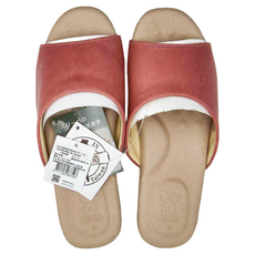 WUWU 森哲厚底乳膠皮拖鞋 C026, 粉色, 1雙