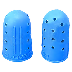 CLOVER 橡皮指套(大) 2入, 藍色, 1包