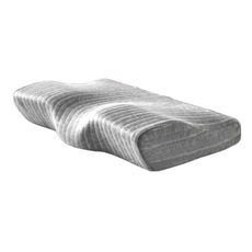 J-bedtime 床寢時光 3D釋壓止鼾透氣蝶型枕頭, 石磨烯, 1個