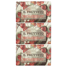 NESTI DANTE 義大利手工皂 黑櫻桃紅莓果 250g, 3個