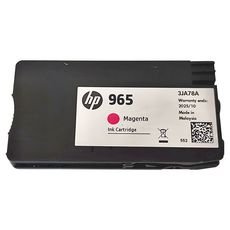 hp 惠普 965 墨水匣 印量最大化技術, 洋紅色, 1個
