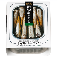 K&K 油浸沙丁魚 - 日本海產 罐製食品, 105g, 1罐