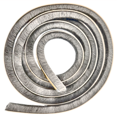 自黏長毛刷條 - 阻隔風沙, 灰塵, 昆蟲, 蟑螂, 冷氣, 暖氣, 噪音, 1個