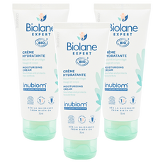 Biolane 法貝兒 專研益菌生有機修護霜, 長效保濕 滋潤修護 舒緩乾癢 修護肌膚, 75ml, 3條