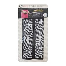 Choopie CityGrips 推車手把套 單把手長版, 黑白斑馬, 1個