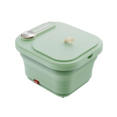Kinyo 氣泡SPA摺疊足浴機 320 x 370 x 120~230mm 1590g, IFM-7033, 綠色