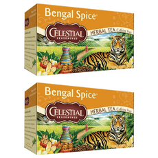 CELESTIAL SEASONINGS 肉桂香料茶 無咖啡因草本茶, 2.35g, 20包, 2盒