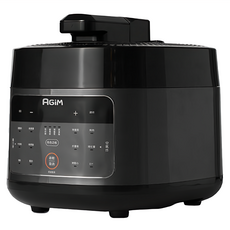 AGiM 法國阿基姆 氣炸壓力萬用電子鍋, EP-680L, 黑色
