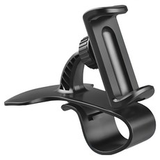 AFAMIC 艾法 汽車儀錶板360度旋轉手機架 ABS+硅膠材質 儀表板手機支架, 黑色, 1個