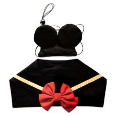 ZAZAZOO 學識黑海軍領巾, 黑色 + 紅色, 1組