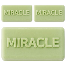 SOME BY MI 30天奇蹟淨顏美肌皂，蘊含植物成分萃取，敏感肌適用，去除肌膚老化角質，補水保濕，溫和不刺激，全身皆可適用, 95g, 3個