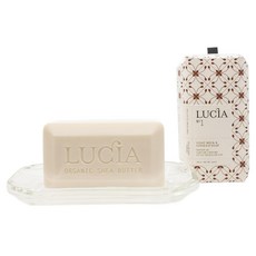 LUCIA 山羊奶亞麻籽皂 165g - 溫和保濕，深層滋養，敏感肌適用, 1個