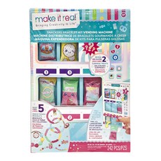 make it real 美麗夢工坊 驚喜串珠販賣機，串珠手鍊套裝, 1盒