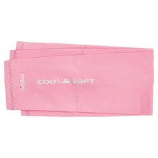 MEGA 美高 COOUV 瞬間涼感材質涼爽袖套 UV-M501S, 櫻花粉, 1雙