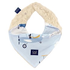 La Millou 圍兜 顆粒款 法鬥飛行員 雙面可用, 25 x 30 cm